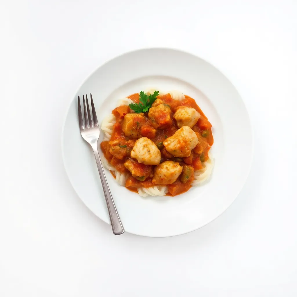 Garlicky Chicken Goulash