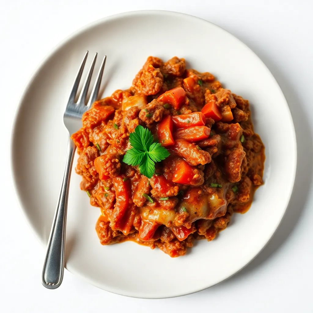 Fiery Ground Beef Bake