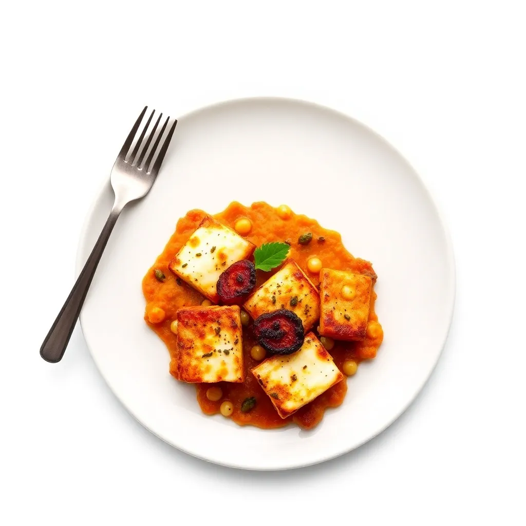 Pan-Seared Paneer Skillet