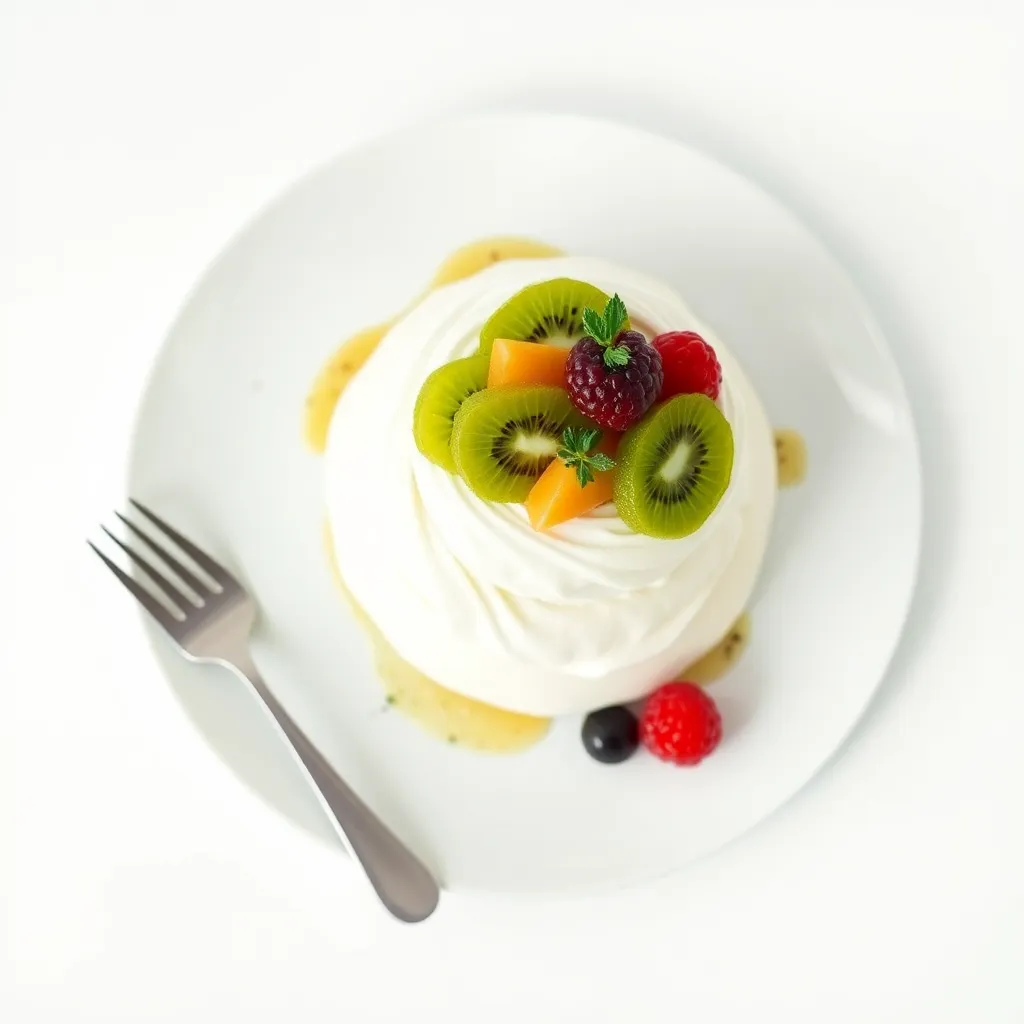 Kiwi Fruit Pavlova