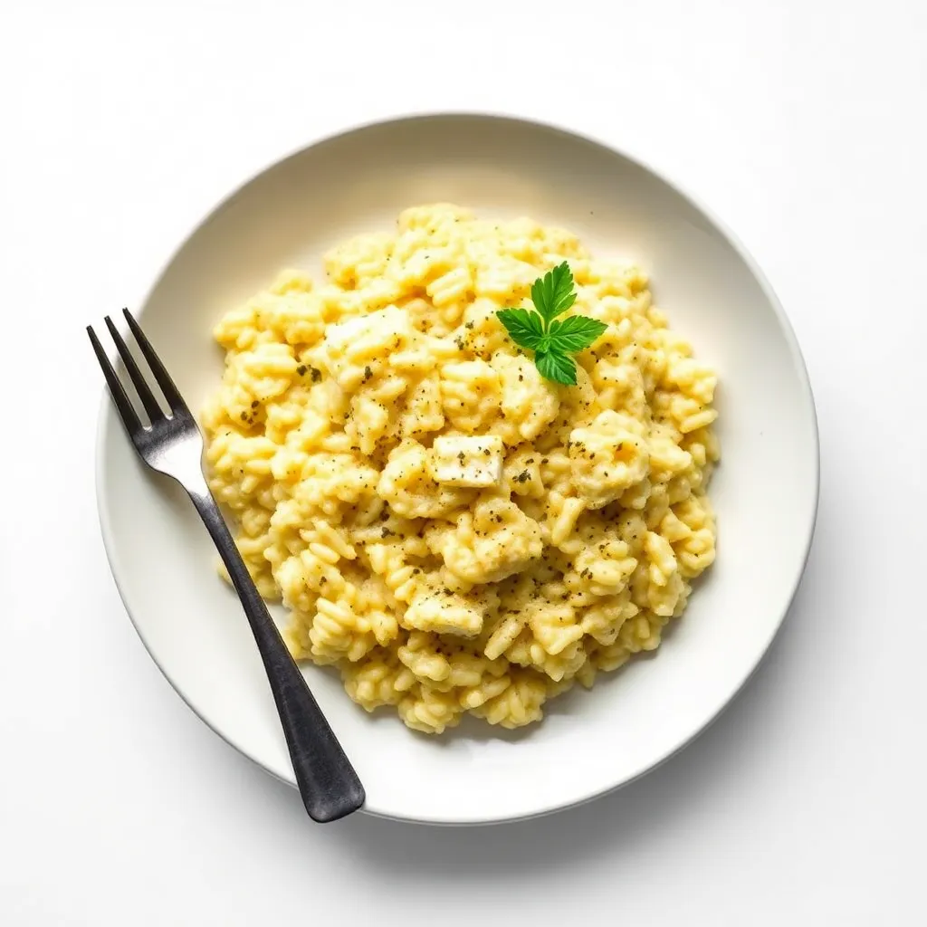 Herb-Crusted Paneer Risotto