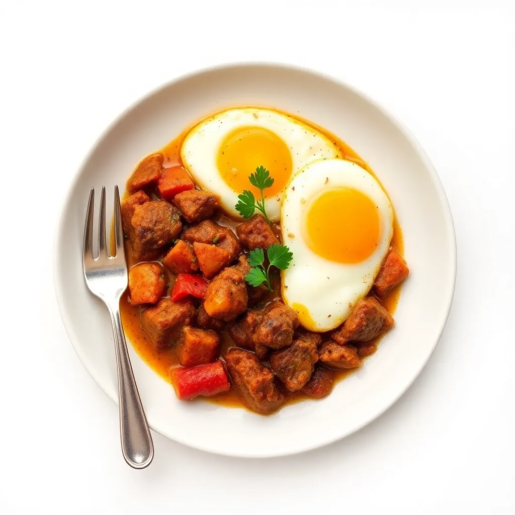 Carnivore Skillet Eggs Braise