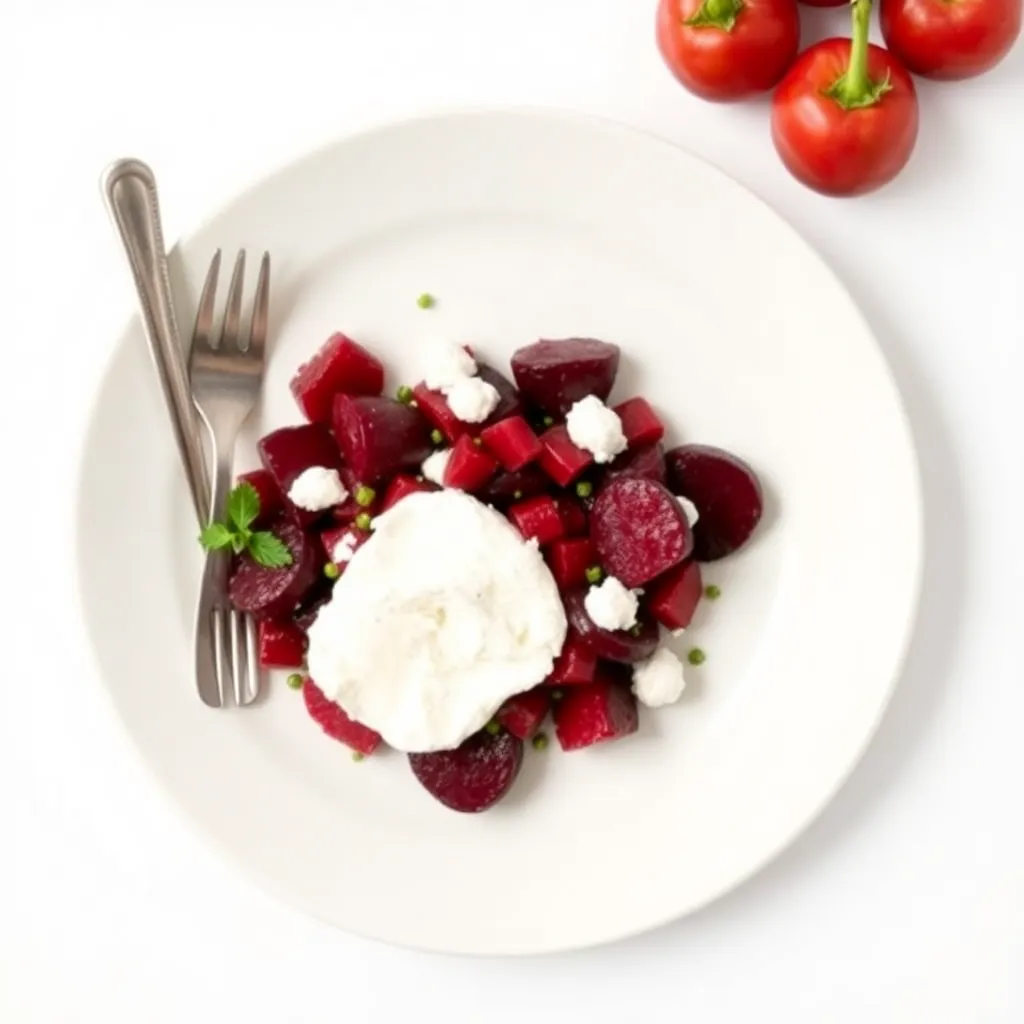 Beetroot Salad with Goat Cheese