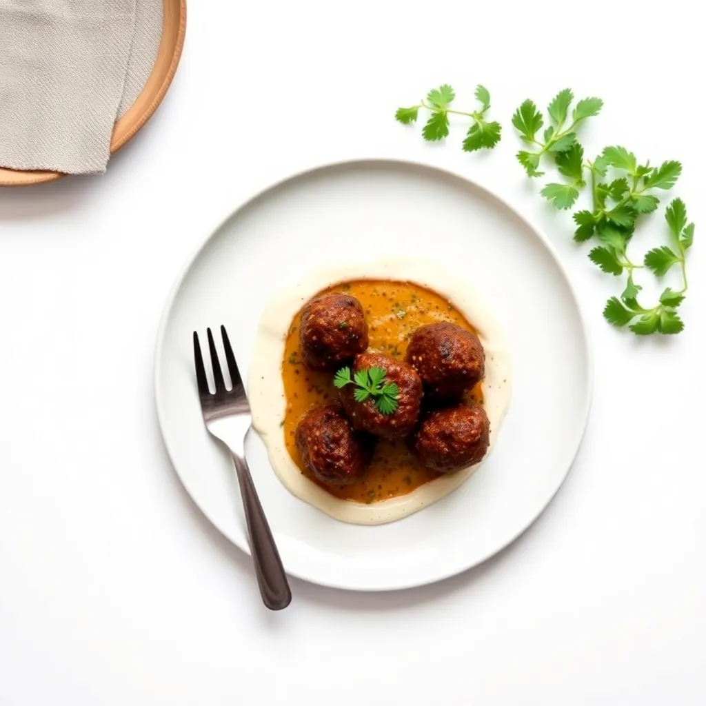 Lamb Kofta with Tahini