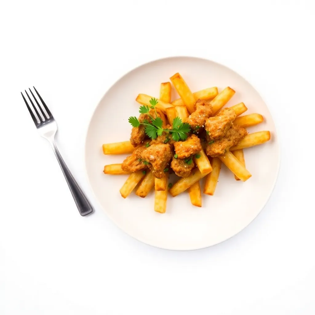 Rustic Chicken Poutine