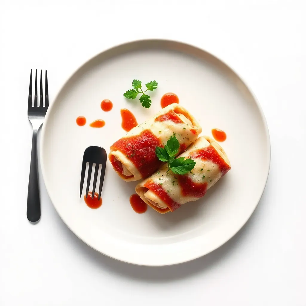 Chicken Parmigiana Rolls