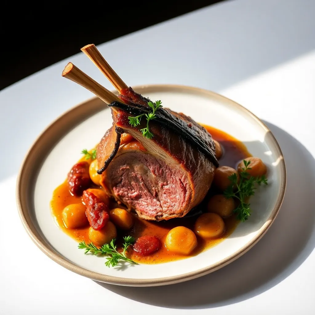 Slow Roasted Lamb Shoulder