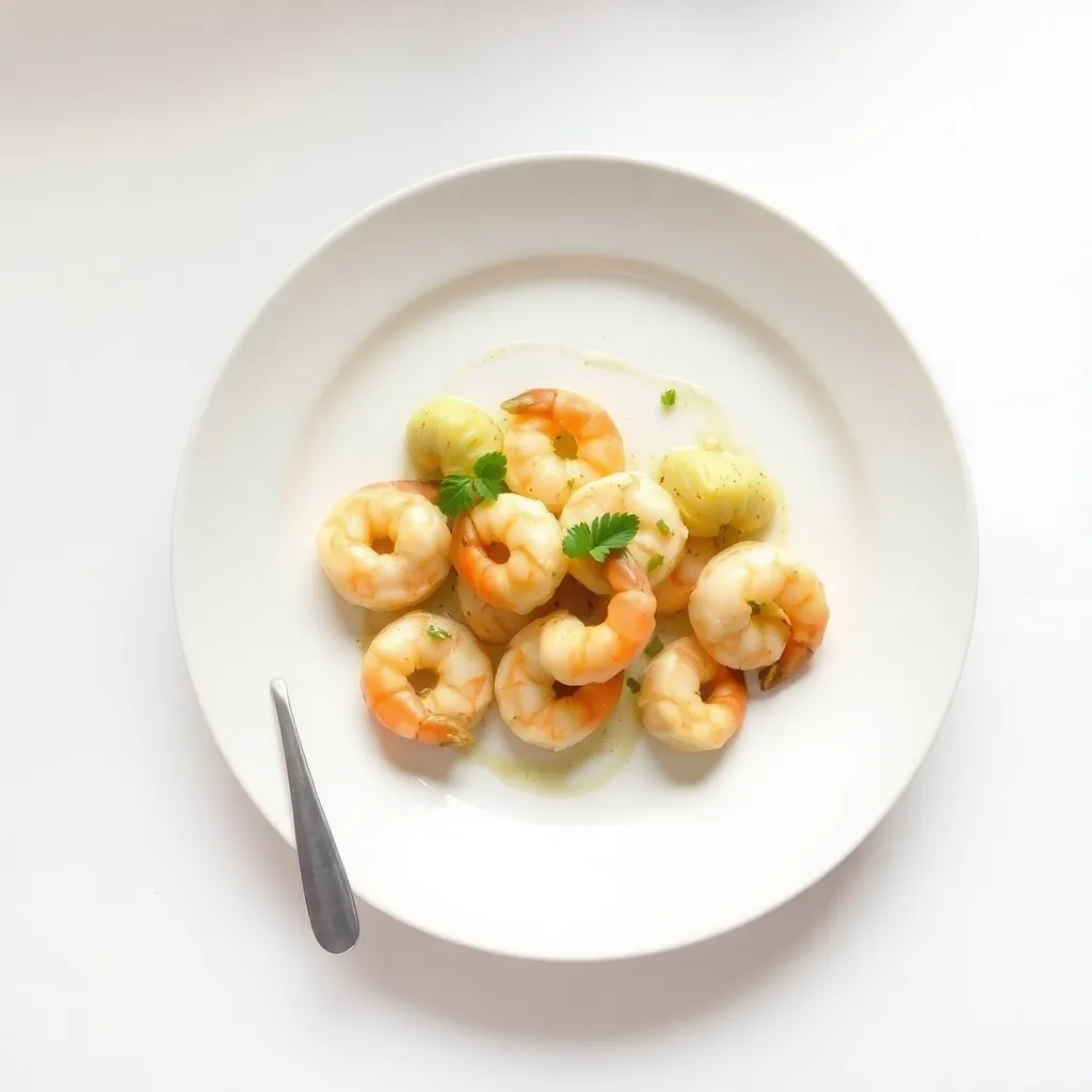 Prawns al Forno alla Artichoke Hearts
