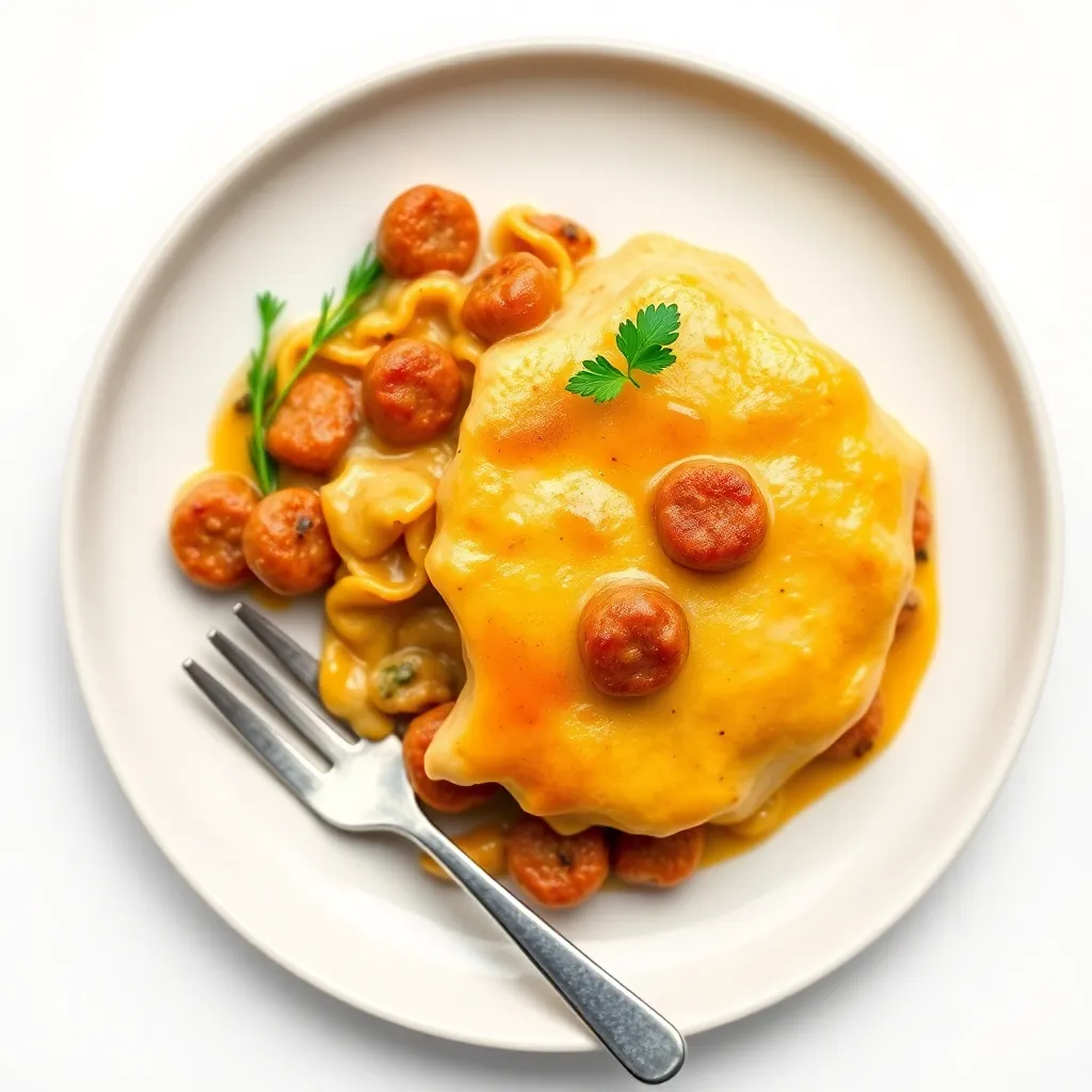 Creamy Smoked Sausage Pot Pie