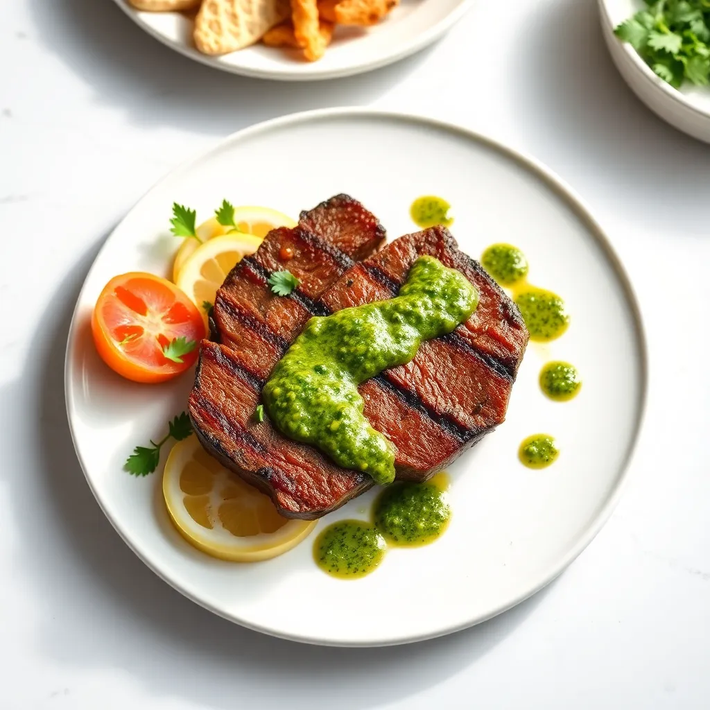 Steak with Chimichurri