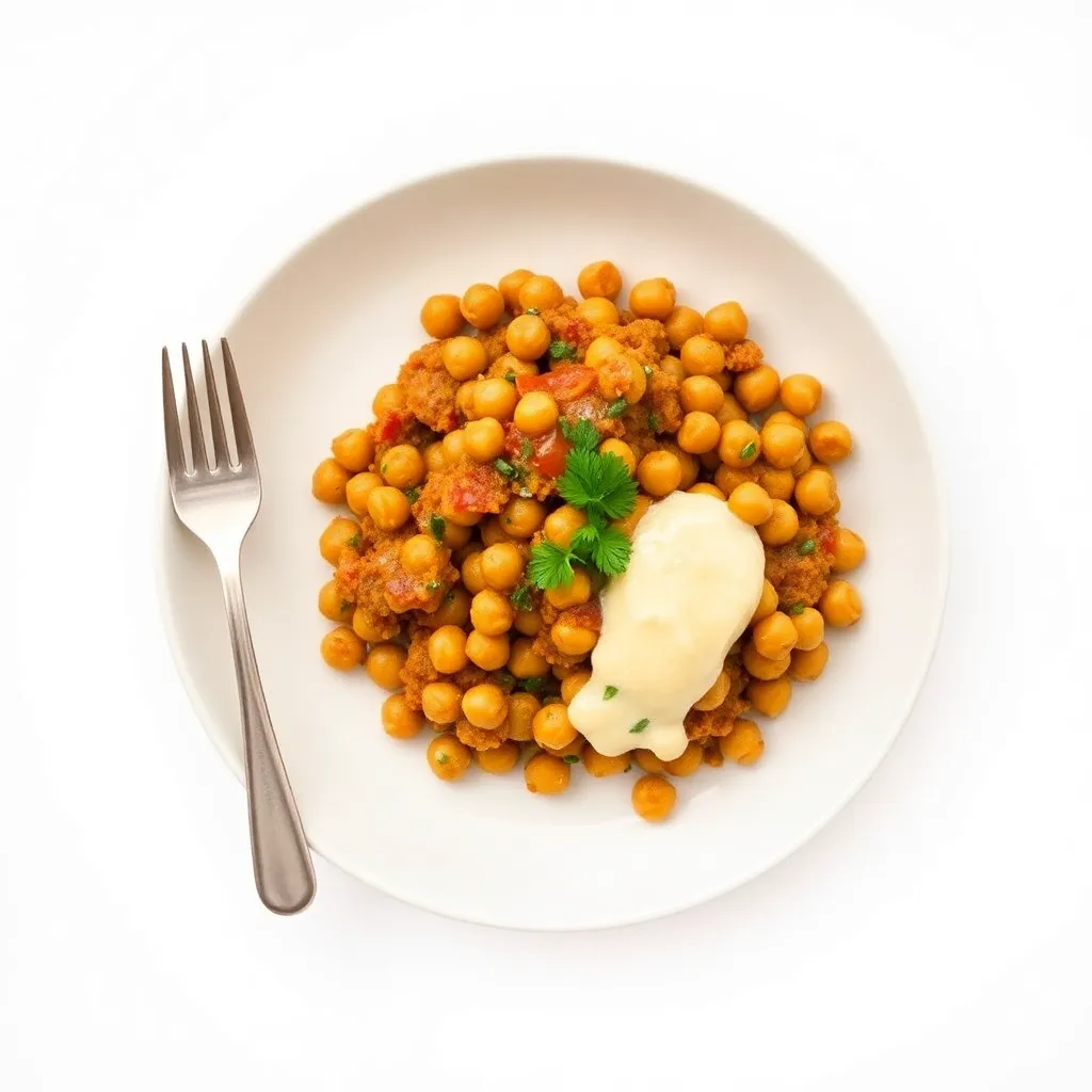 Vegetarian Rustic Chickpeas Bake