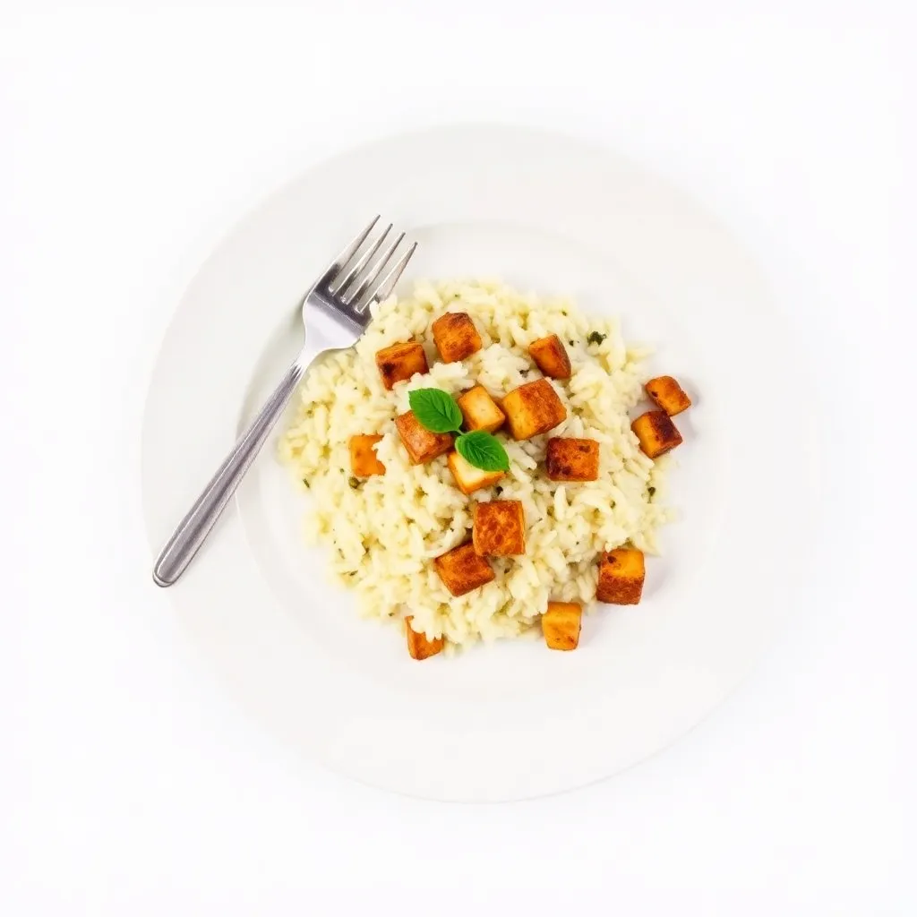 Crispy Tofu Fried Rice