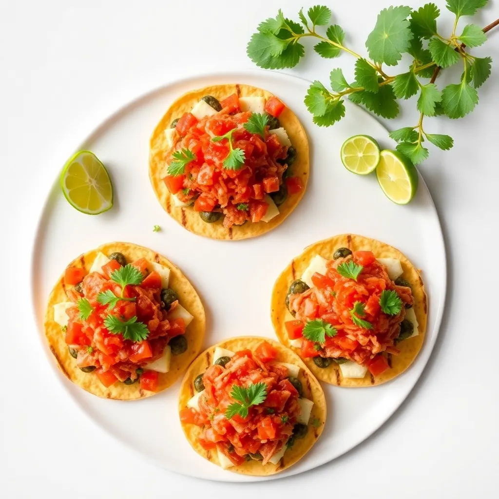 Tostadas de Tinga