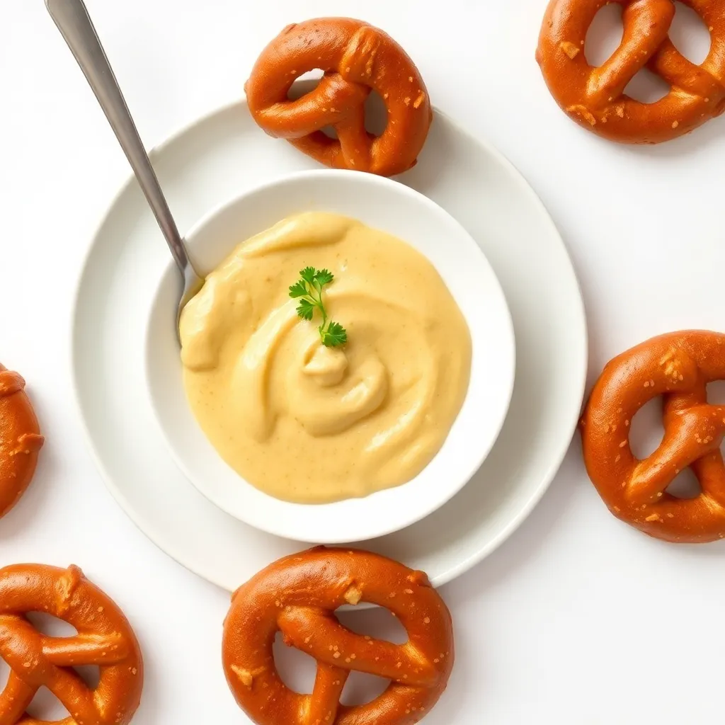 Pretzels with Beer Mustard Dip