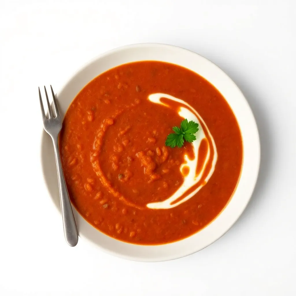 Spiced Red Lentil Soup