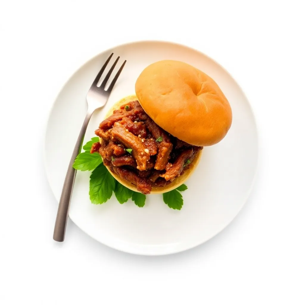 Weeknight Pulled Pork Burger
