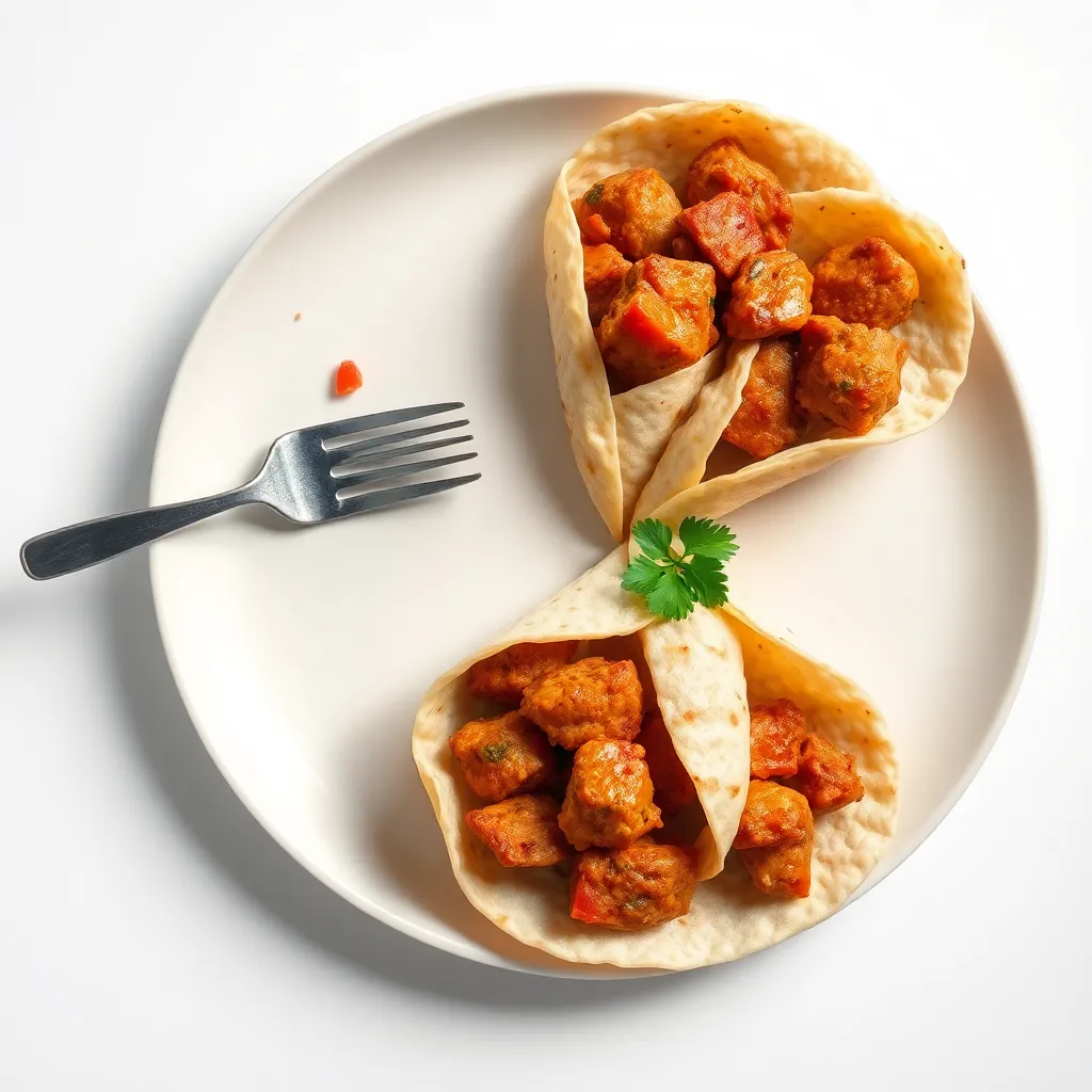 Chicken Musakhan Wraps