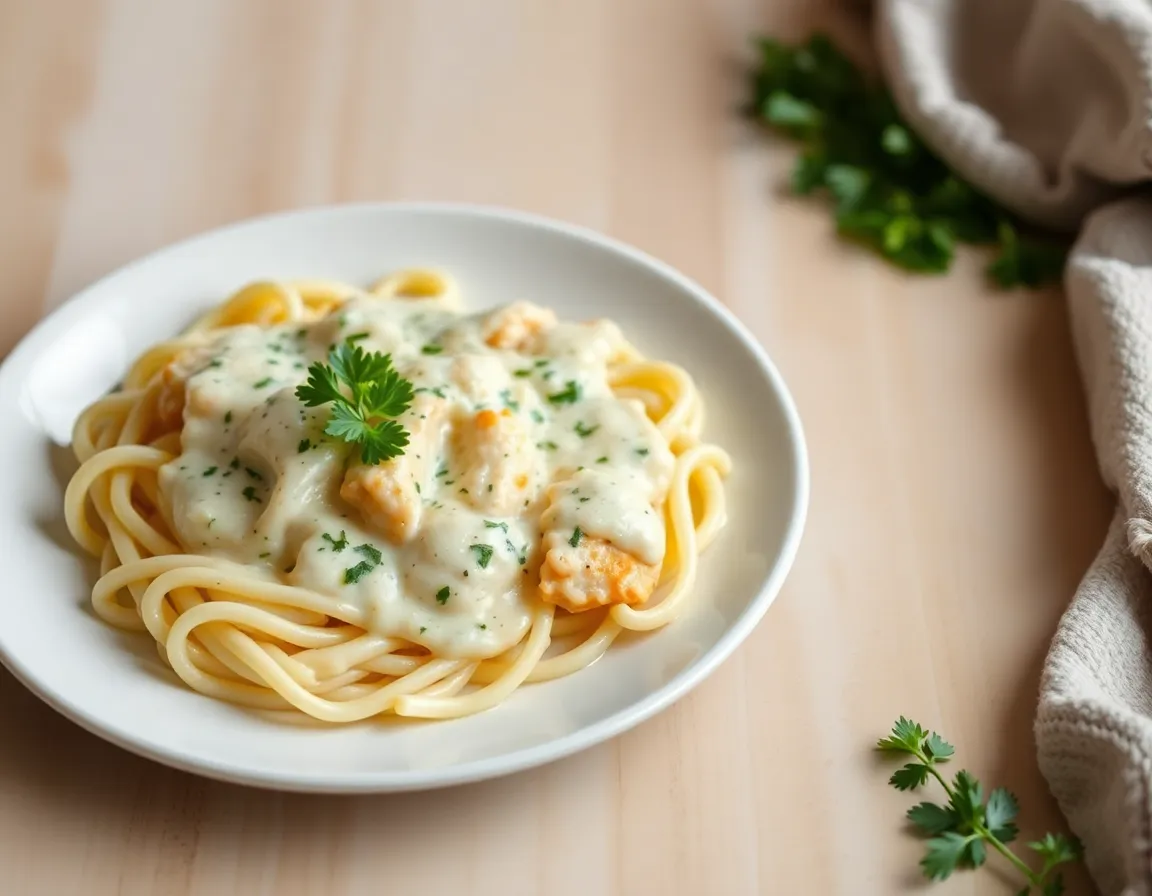 Easy Chicken Alfredo