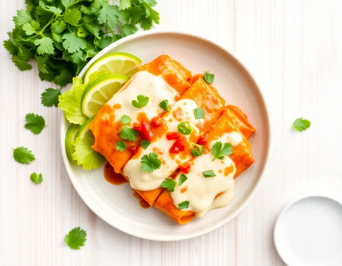 Easy Chicken Enchiladas