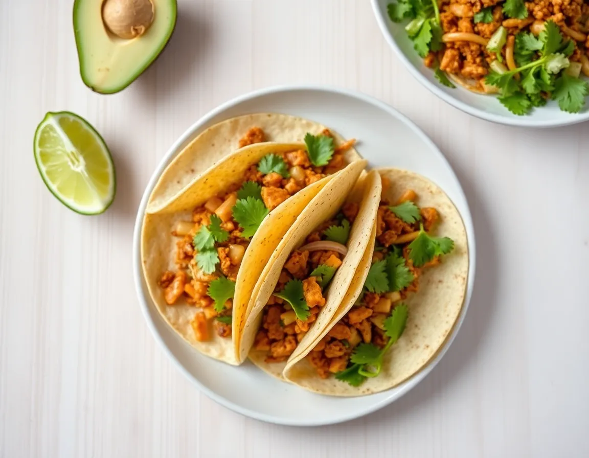 Easy Chicken Tinga Tacos
