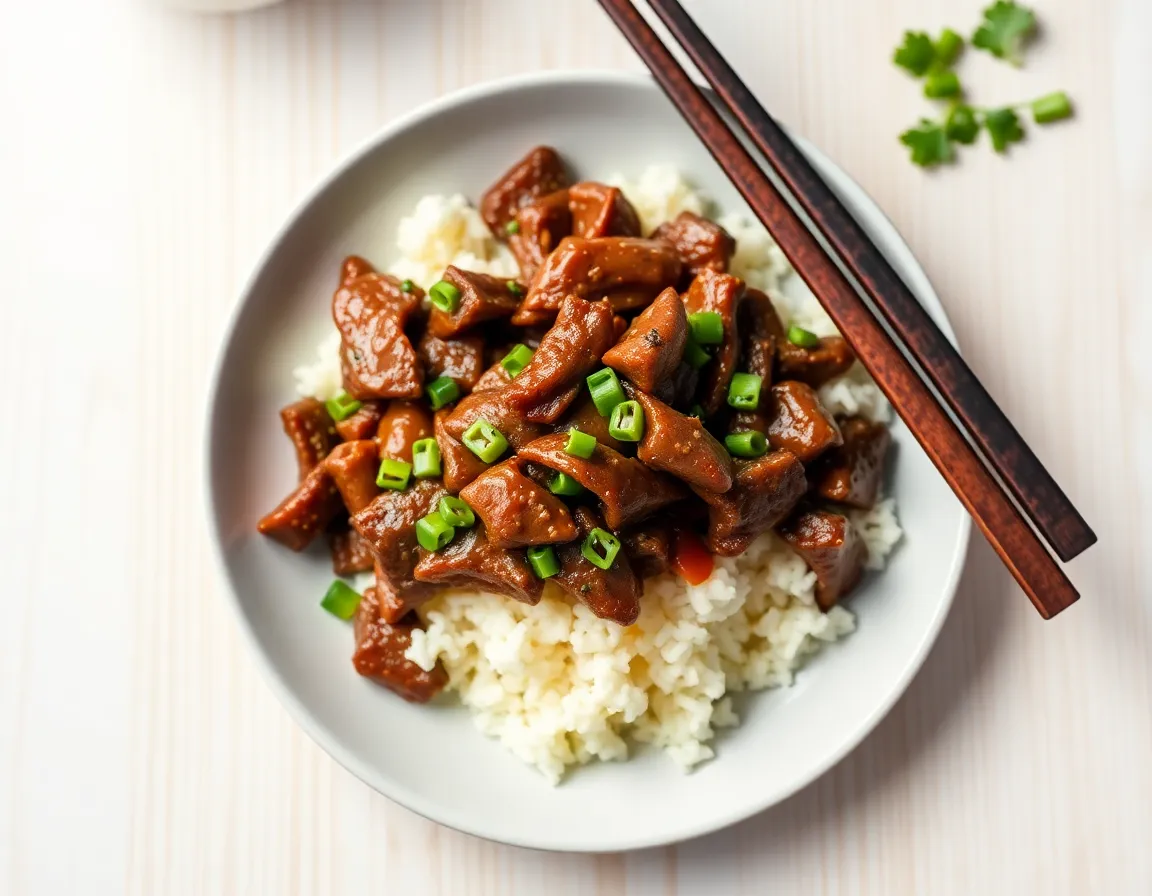 Easy Mongolian Beef