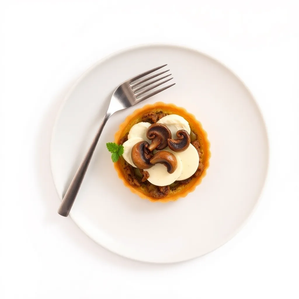 Mushroom and Brie Tart