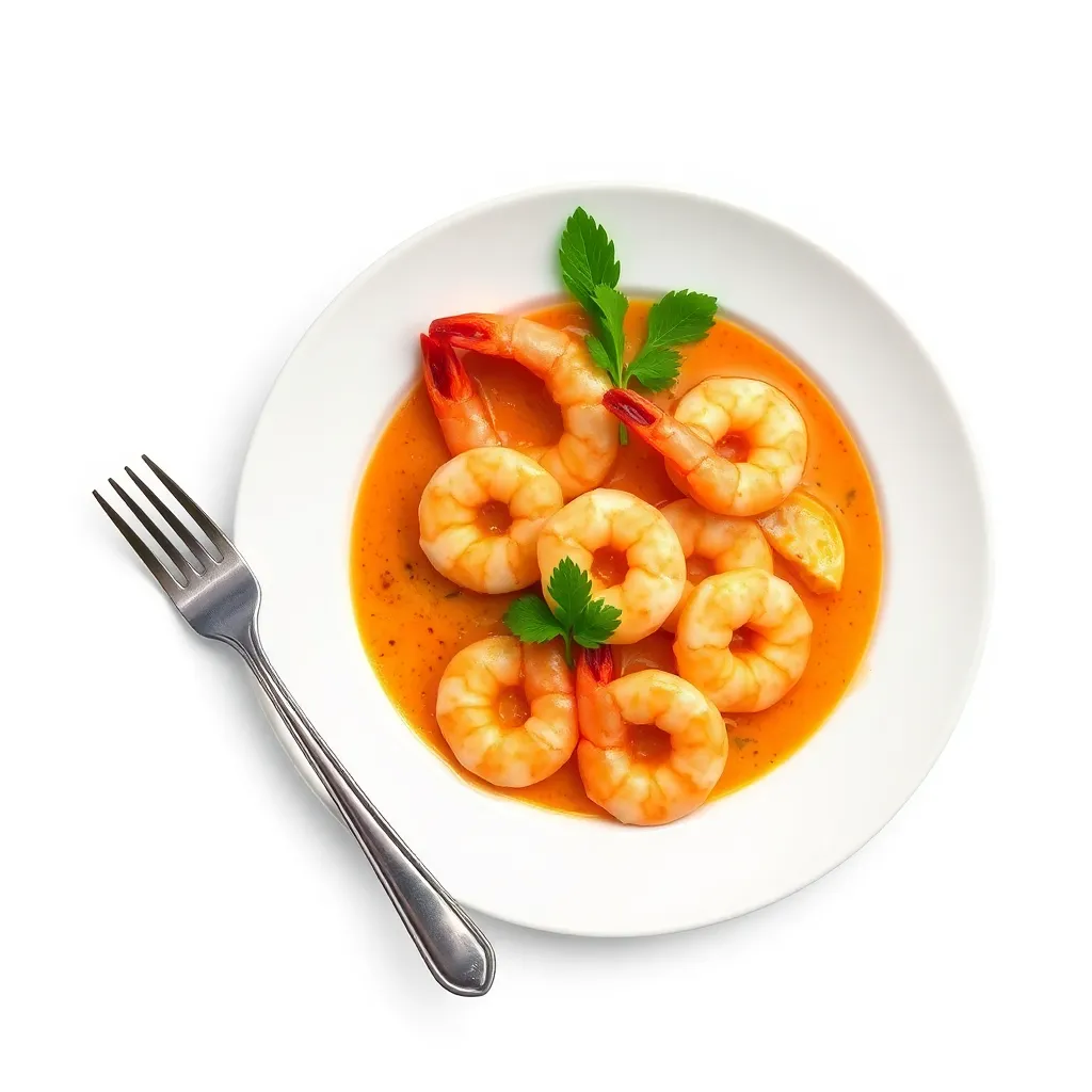 Tom Yum Prawns