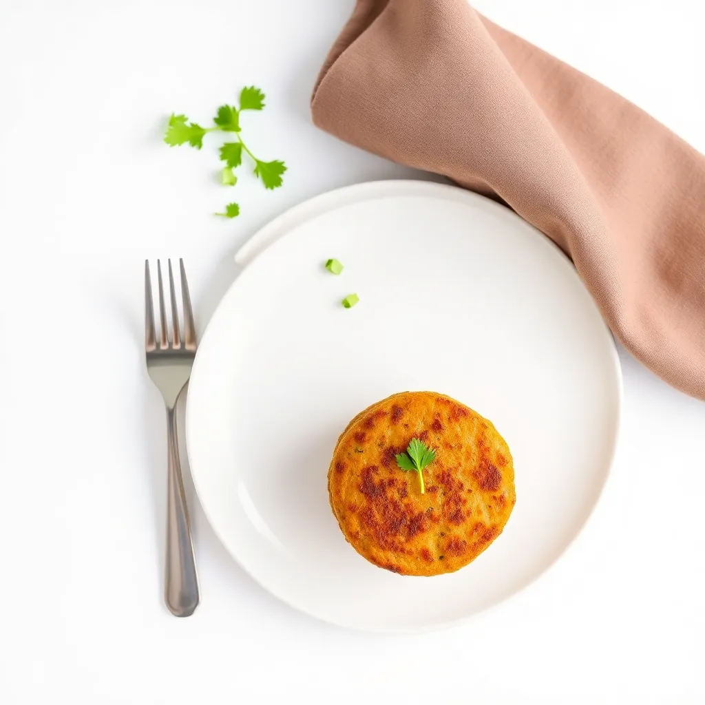 American Zesty Firm Tofu Burger
