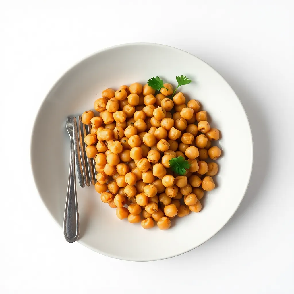Pan-Seared Chickpeas Bowl