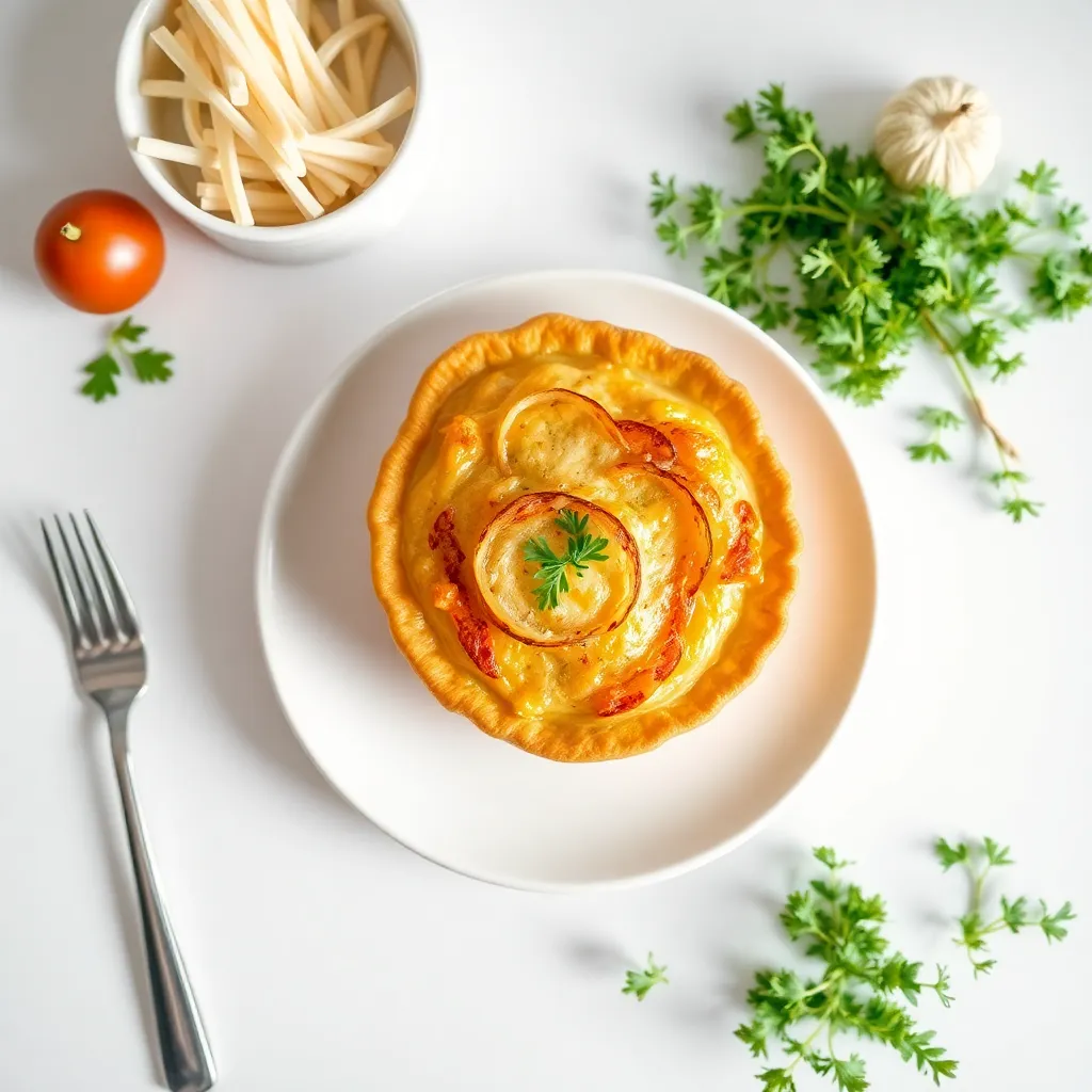 Cheese and Onion Pie