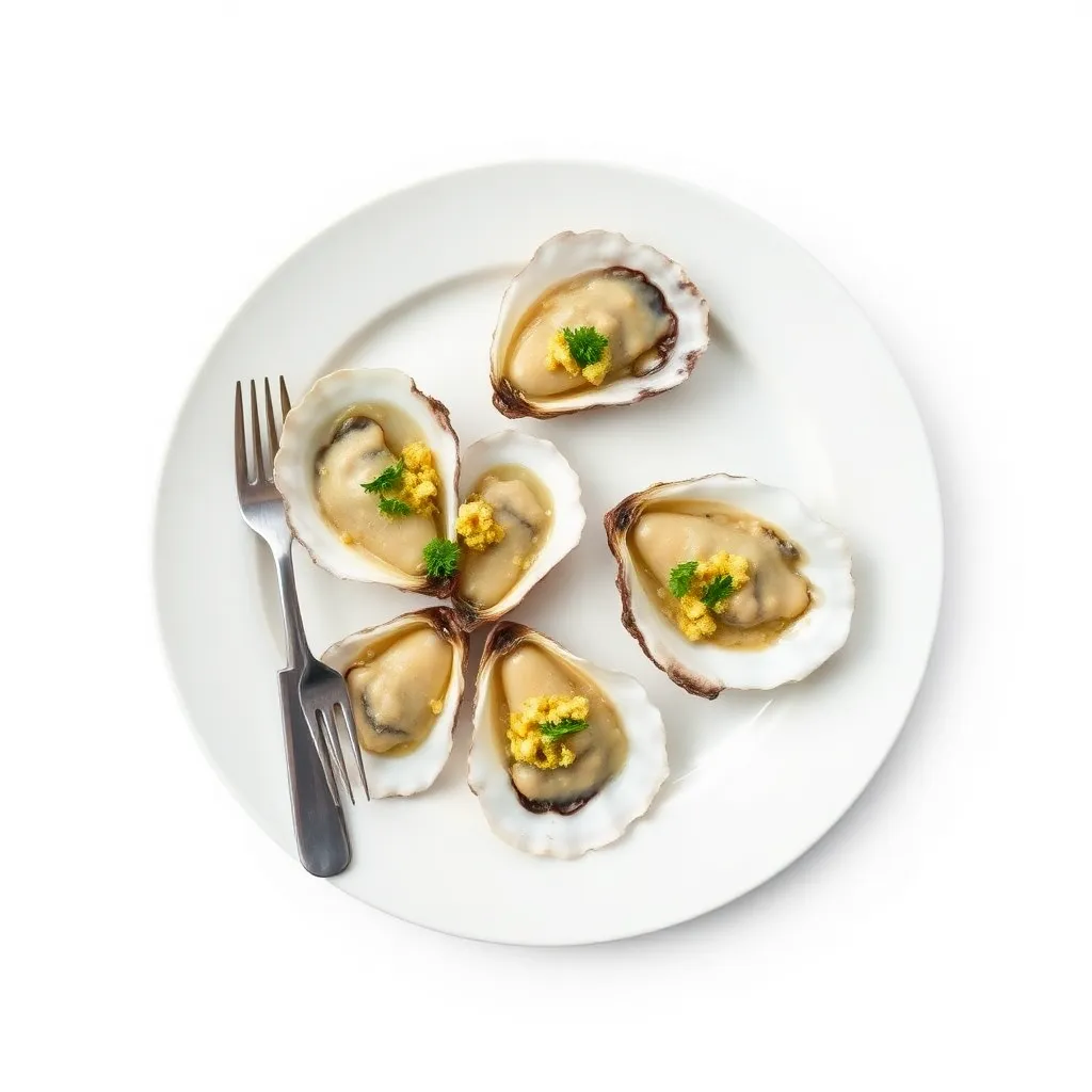 Oysters Natural with Champagne Mignonette