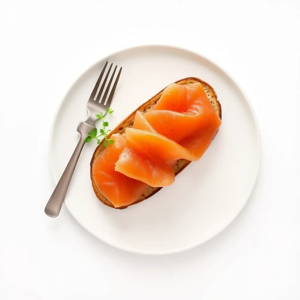 Smørrebrød with Smoked Salmon
