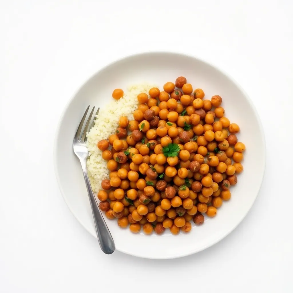 Braised Chickpeas Skillet