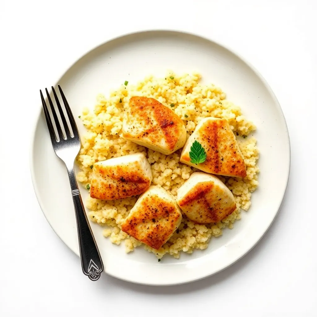 Rustic Barramundi Bites with Couscous