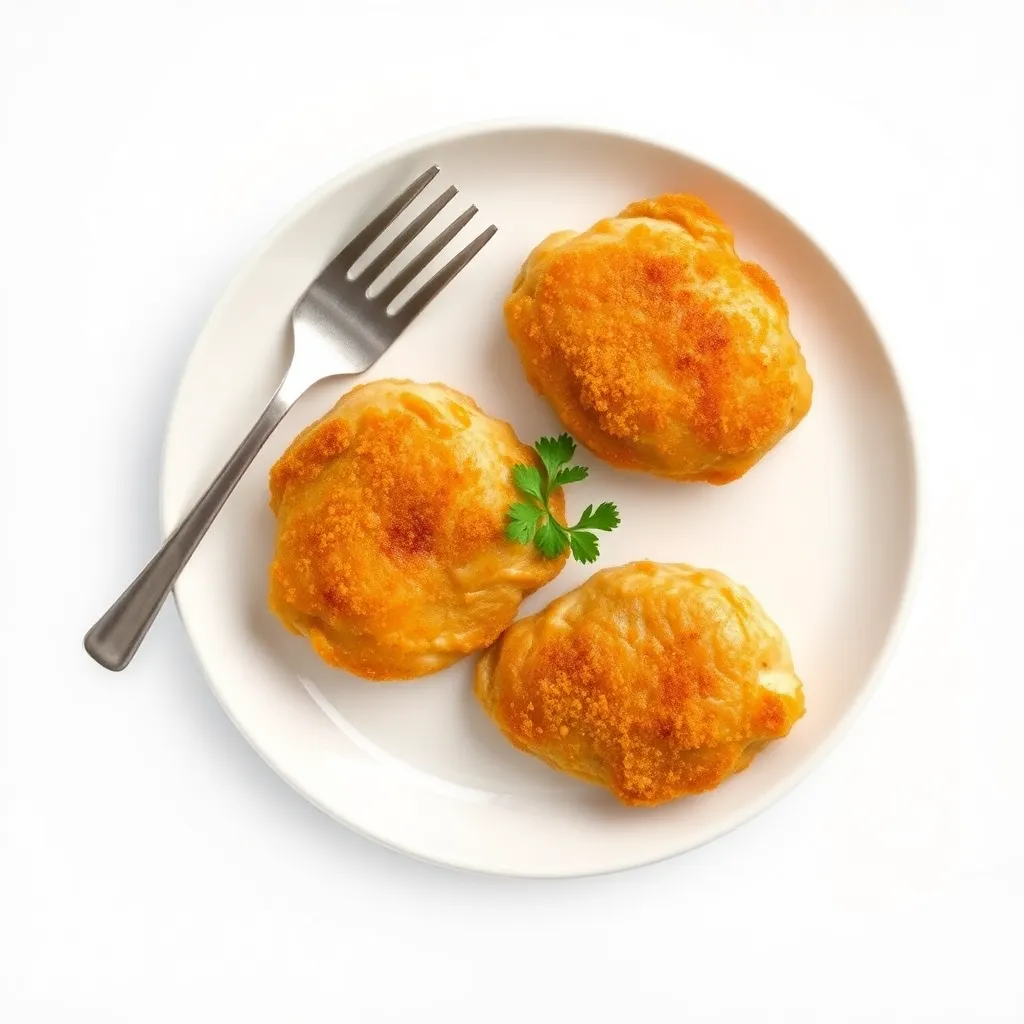 Crispy Baked Chicken Thighs