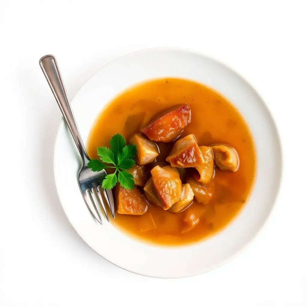 Asian Honey-Glazed Duck Soup