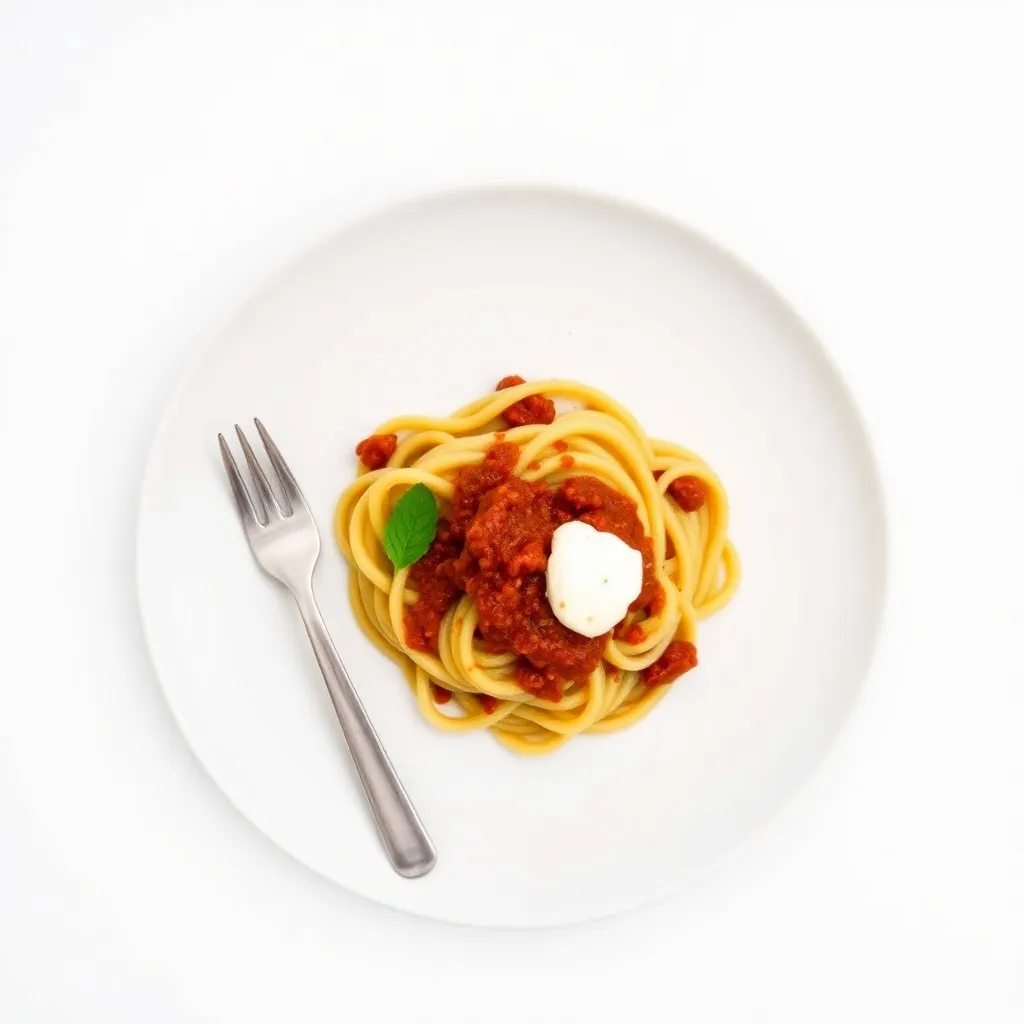 Rigatoni with Nduja and Burrata
