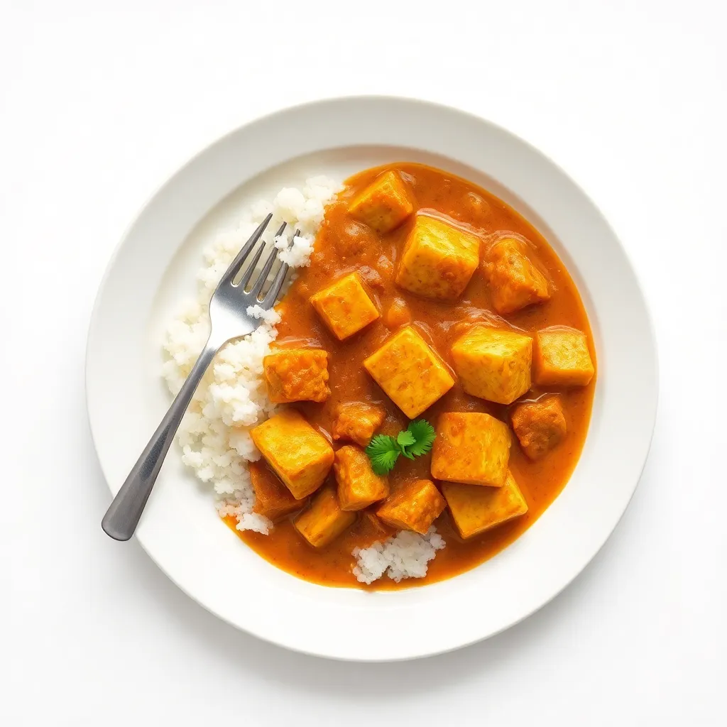 Vegetarian Family-Style Firm Tofu Curry
