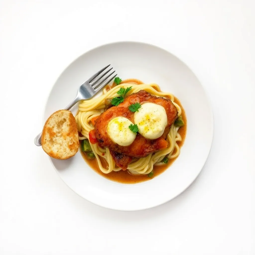 Country-Style Pork Parmigiana with Damper Bread