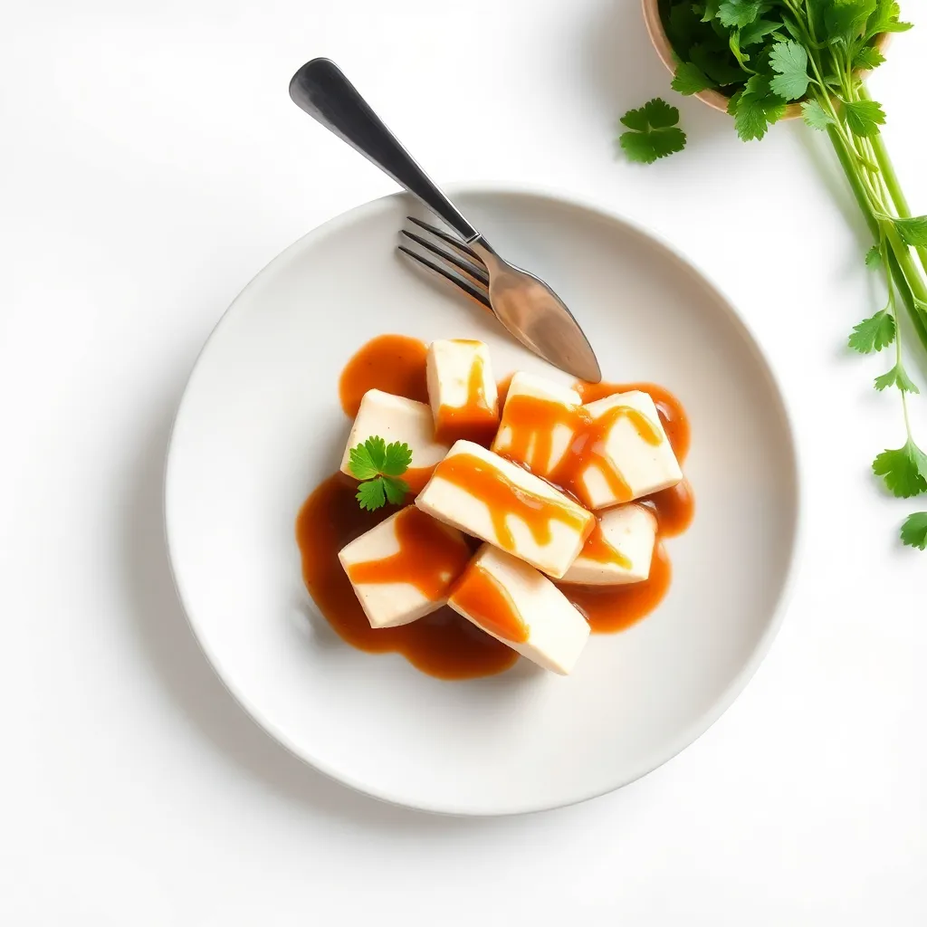Simple Firm Tofu Teriyaki