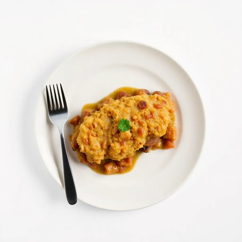 British Slow-Cooked Gammon Crumble