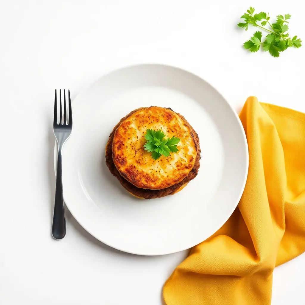American Skillet Paneer Burger