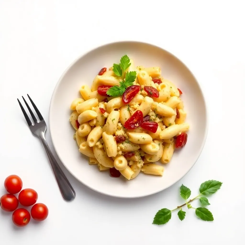 Sun-Dried Tomato and Pesto Mac