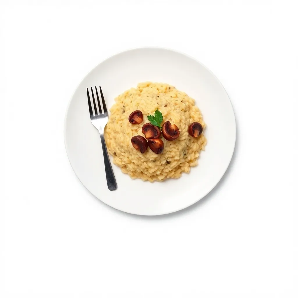 Mushroom Risotto al Forno