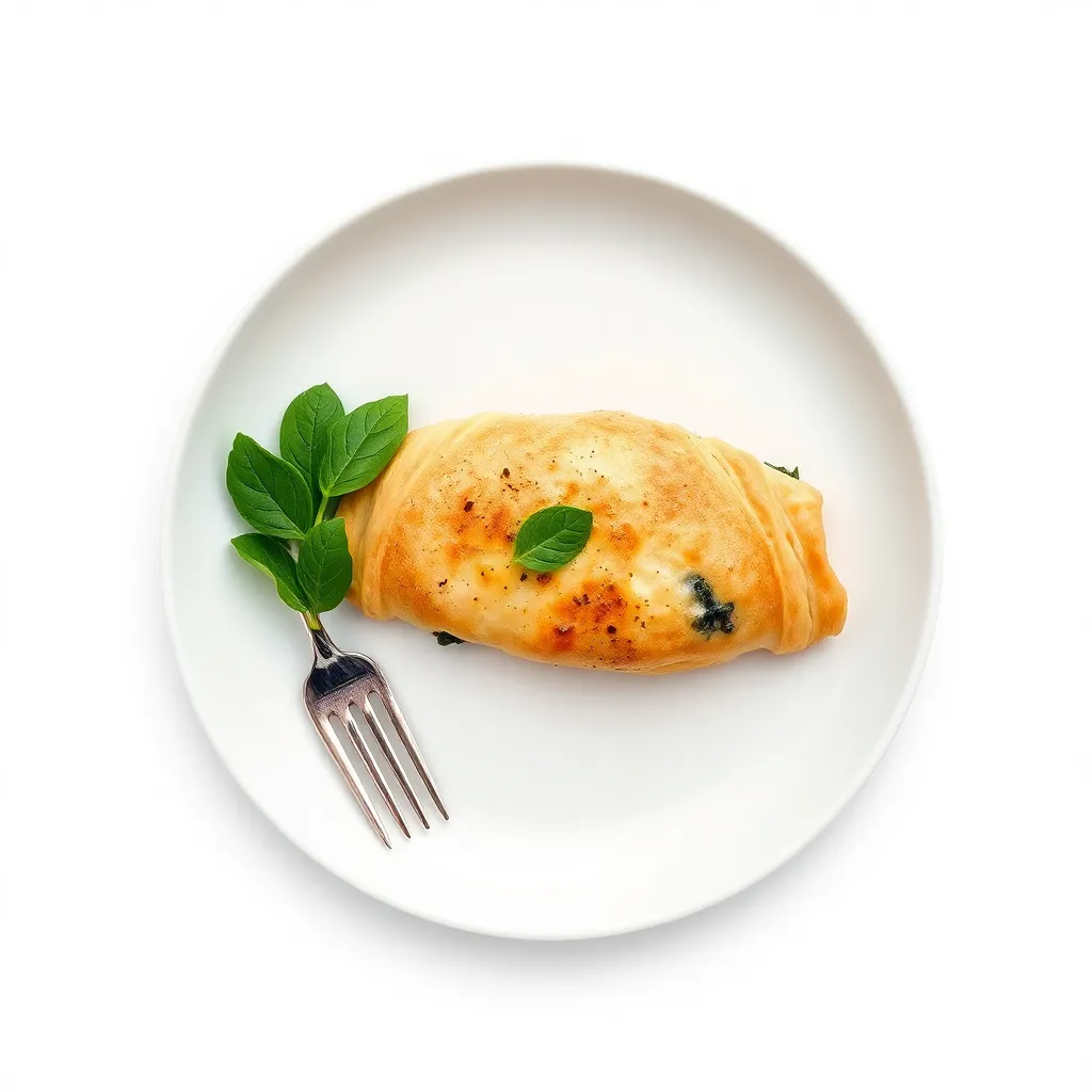 Spinach and Ricotta Calzone