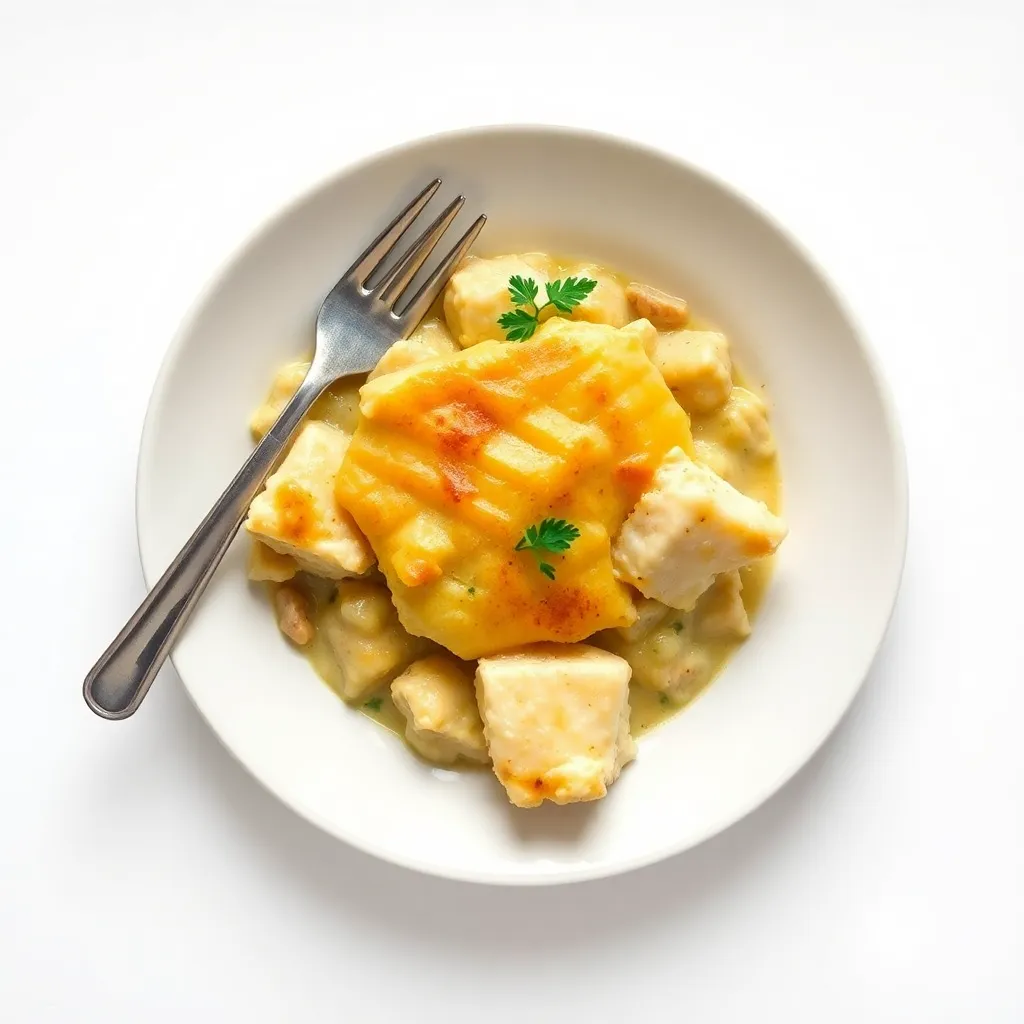 American Skillet Catfish Pot Pie