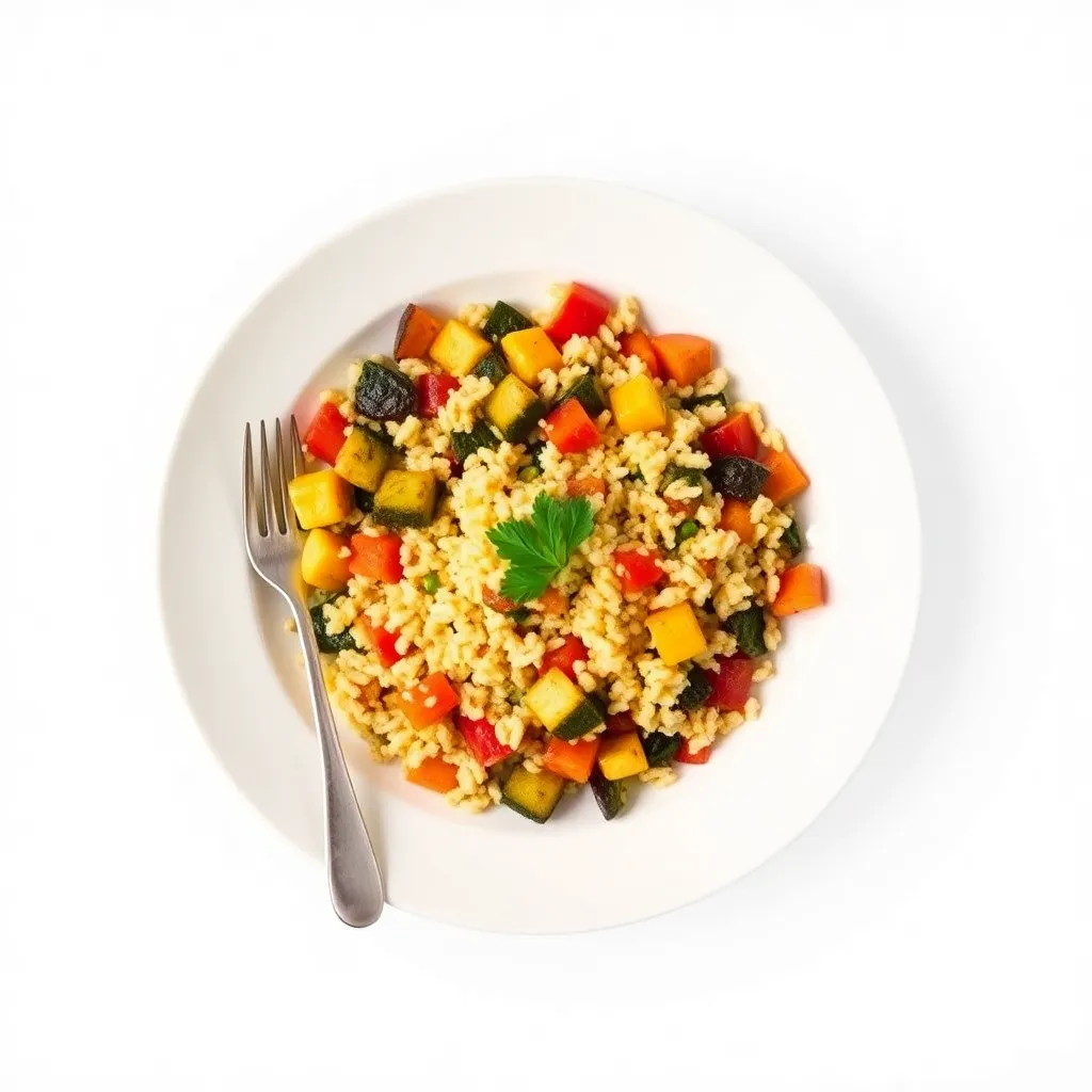 Farro and Roasted Vegetable Bowl
