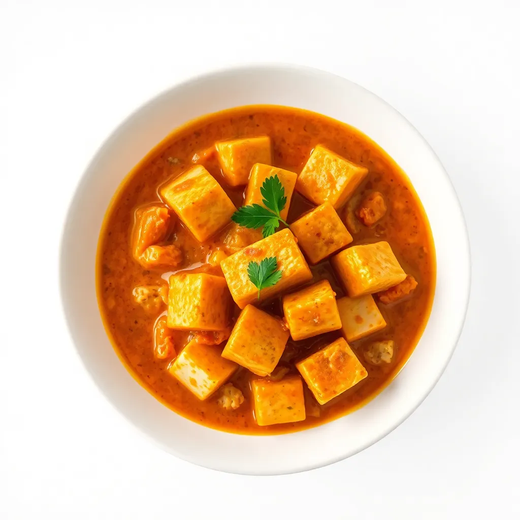 Hearty Firm Tofu Curry