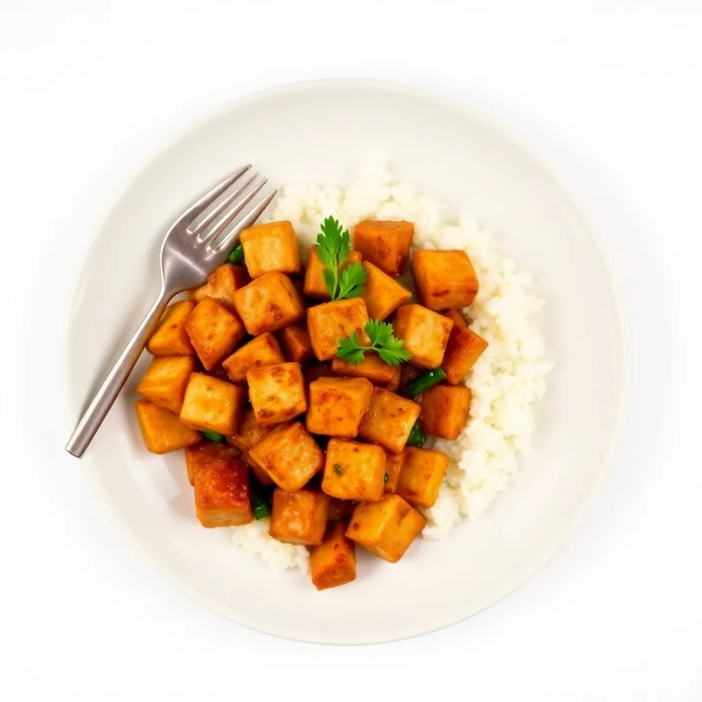 Smoky Firm Tofu Stir-Fry