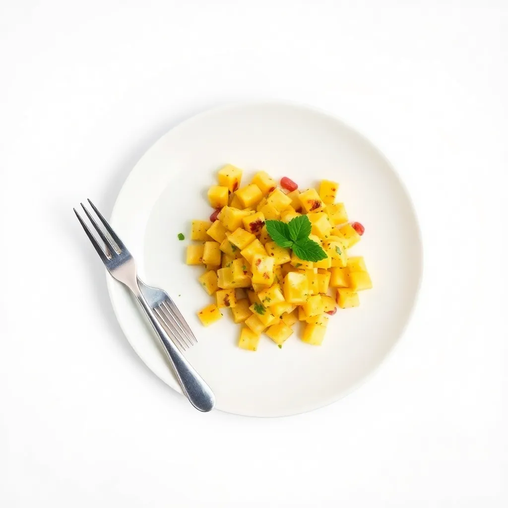 Grilled Corn Salad with Chilli Lime